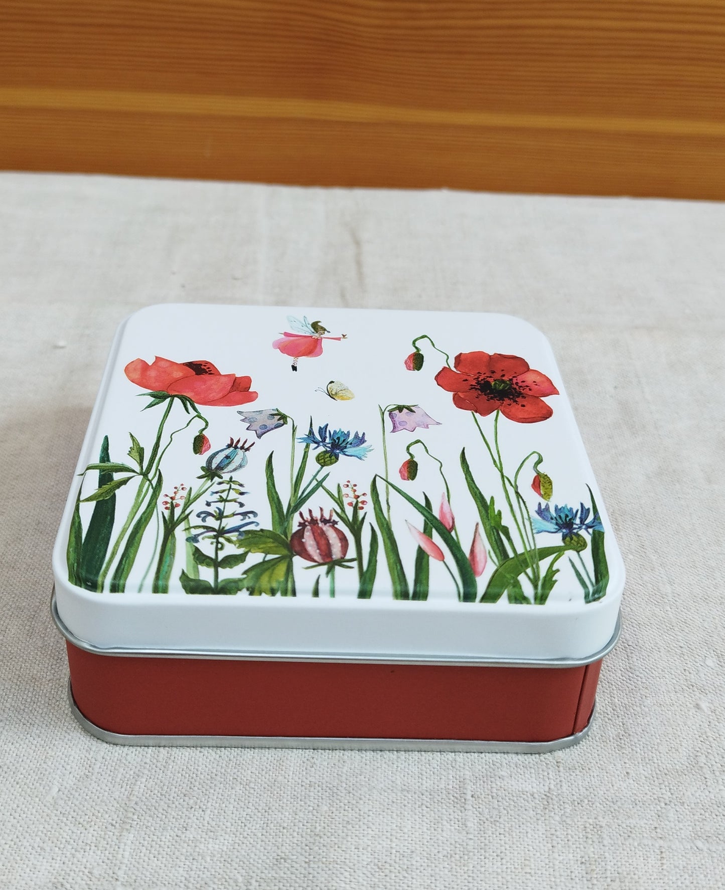 Geschenkdose Mohn