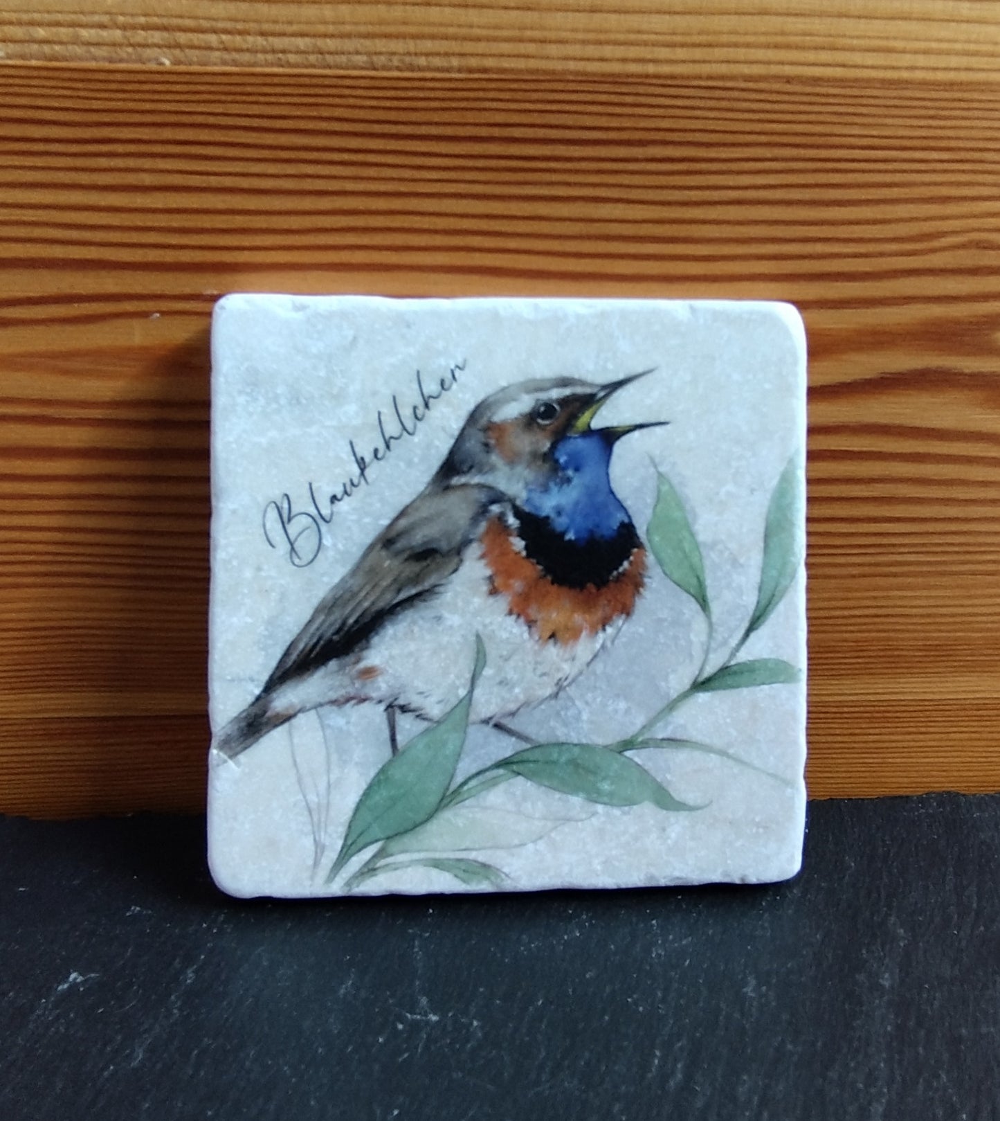 Untersetzer Blaukehlchen