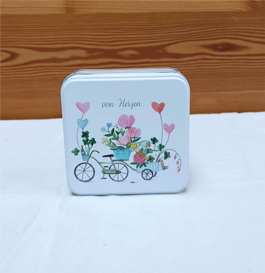 Geschenkdose „Von Herzen“