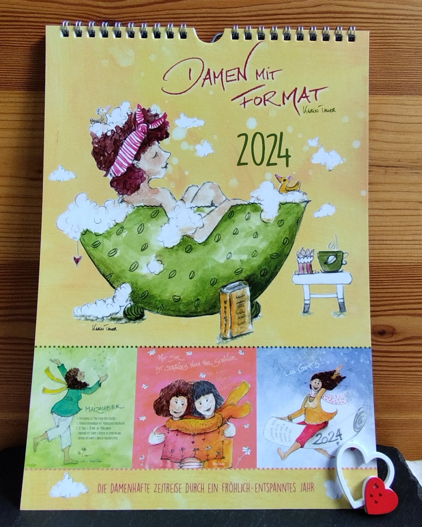 Geburtstagskalender 2024 "Damen mit Format"