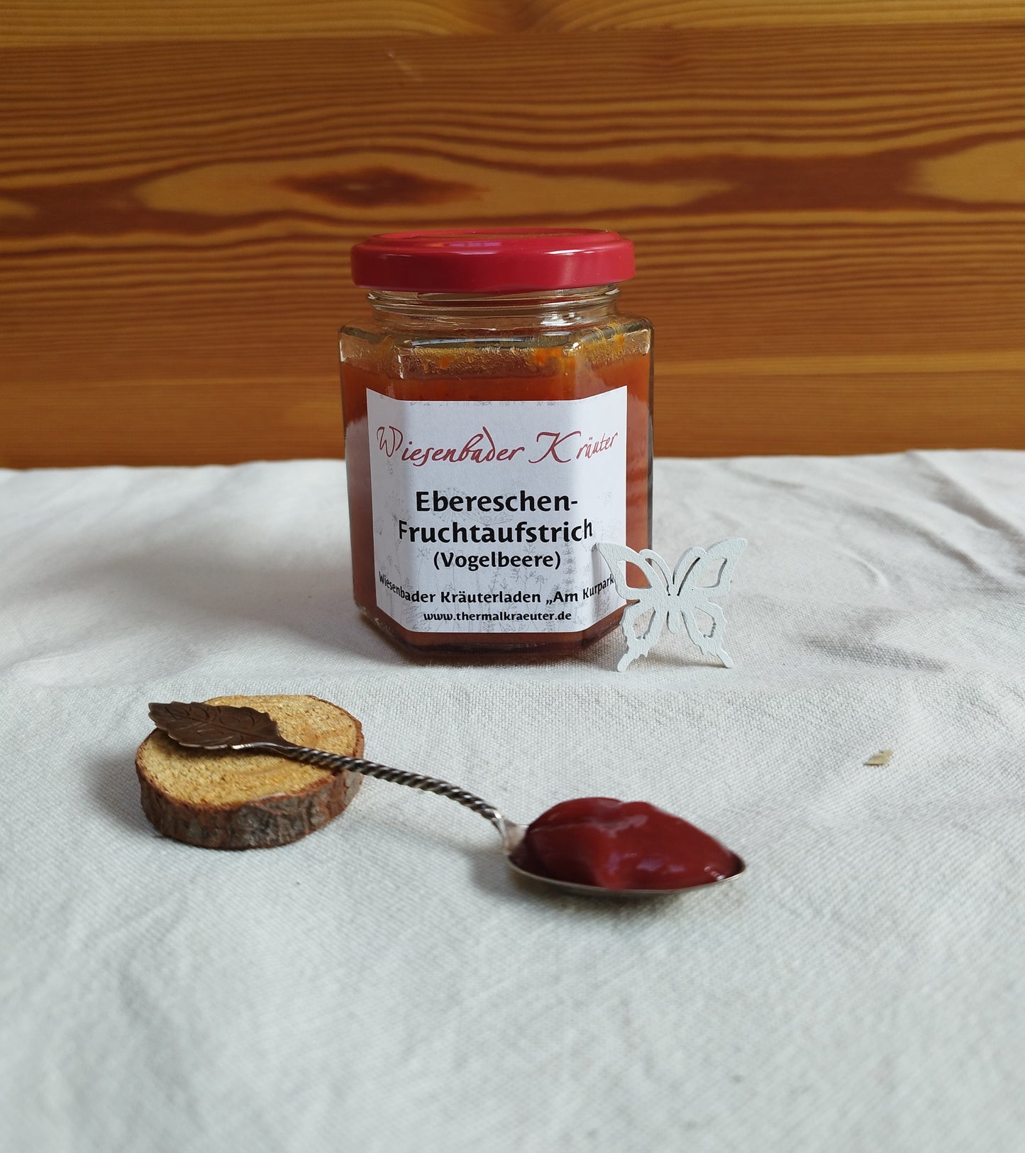 Ebereschen-Fruchtaufstrich (Vogelbeere)