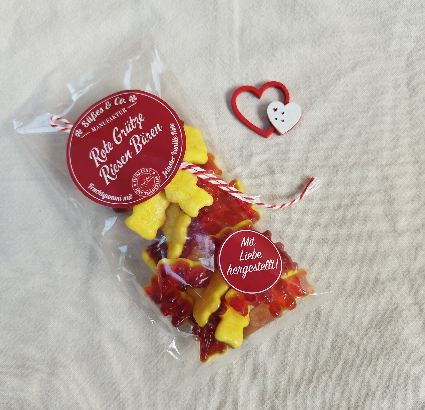 Fruchtgummi "Rote Grütze"