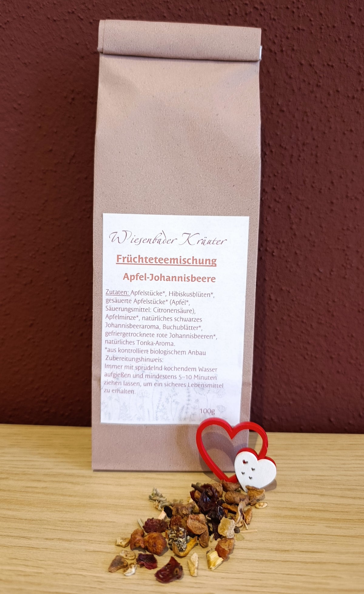 Bio Früchteteemischung Apfel & Johannisbeere