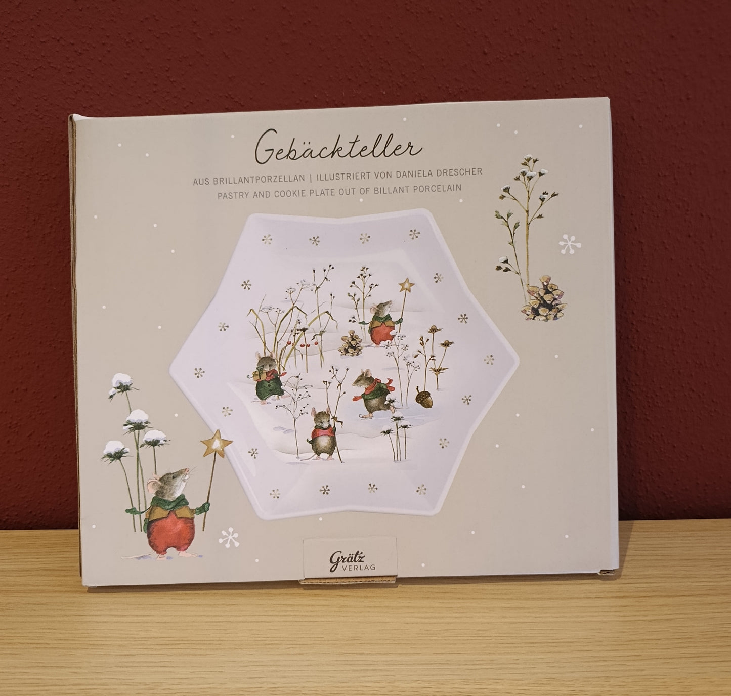 Gebäckteller „Wintermäuse“