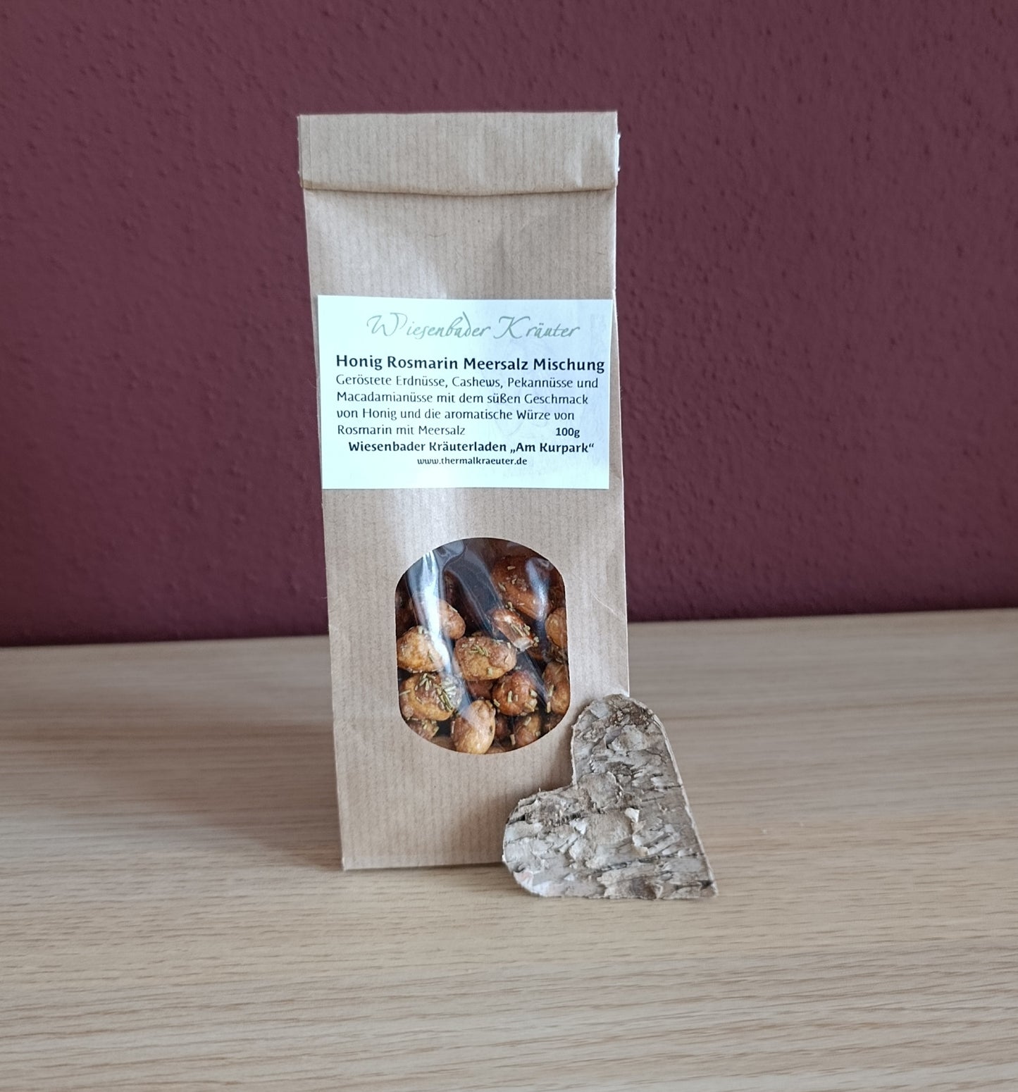 Honig Rosmarin Meersalz Mischung