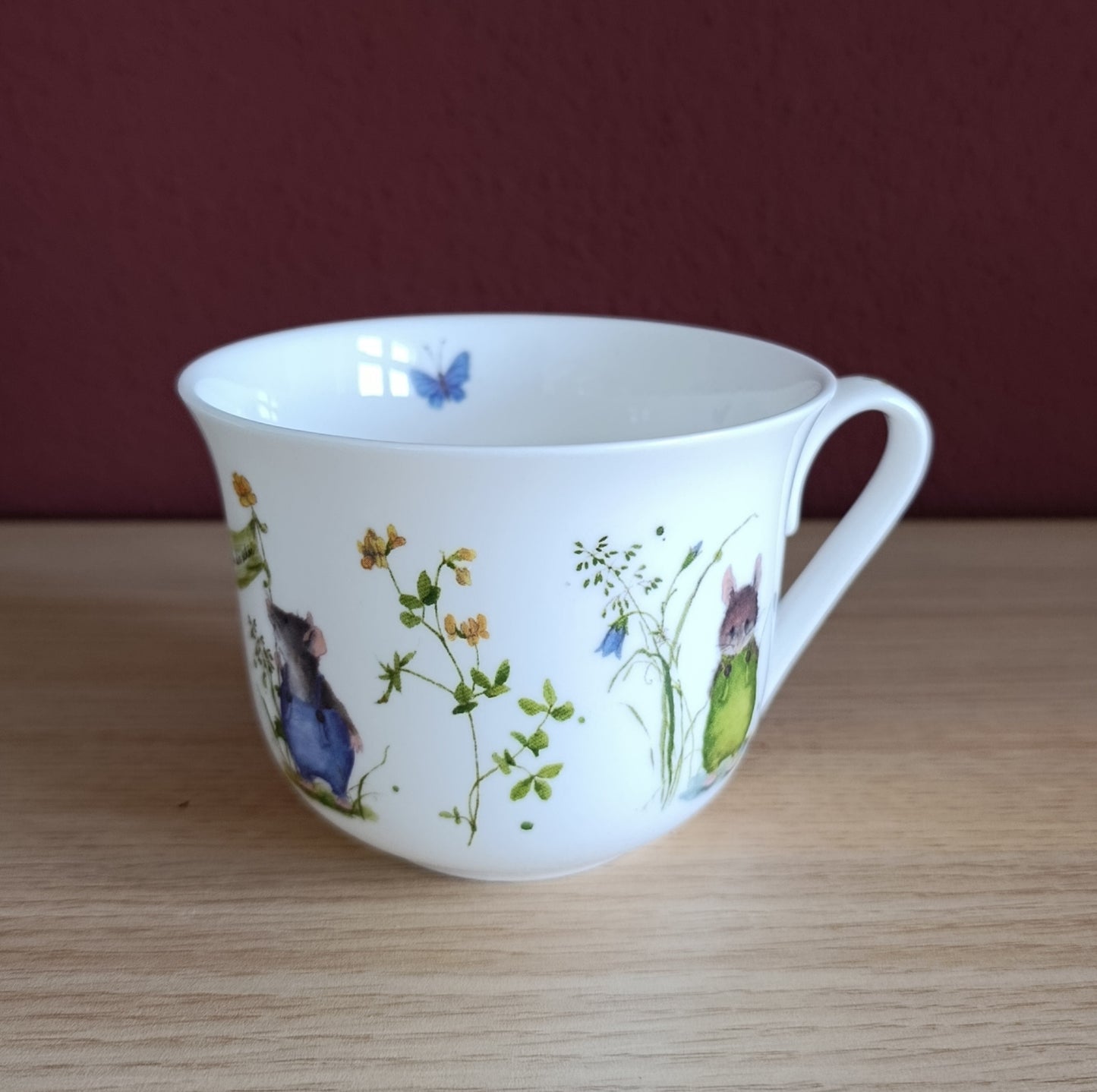 Lieblingstasse „Mäuse & Blumenwiese“