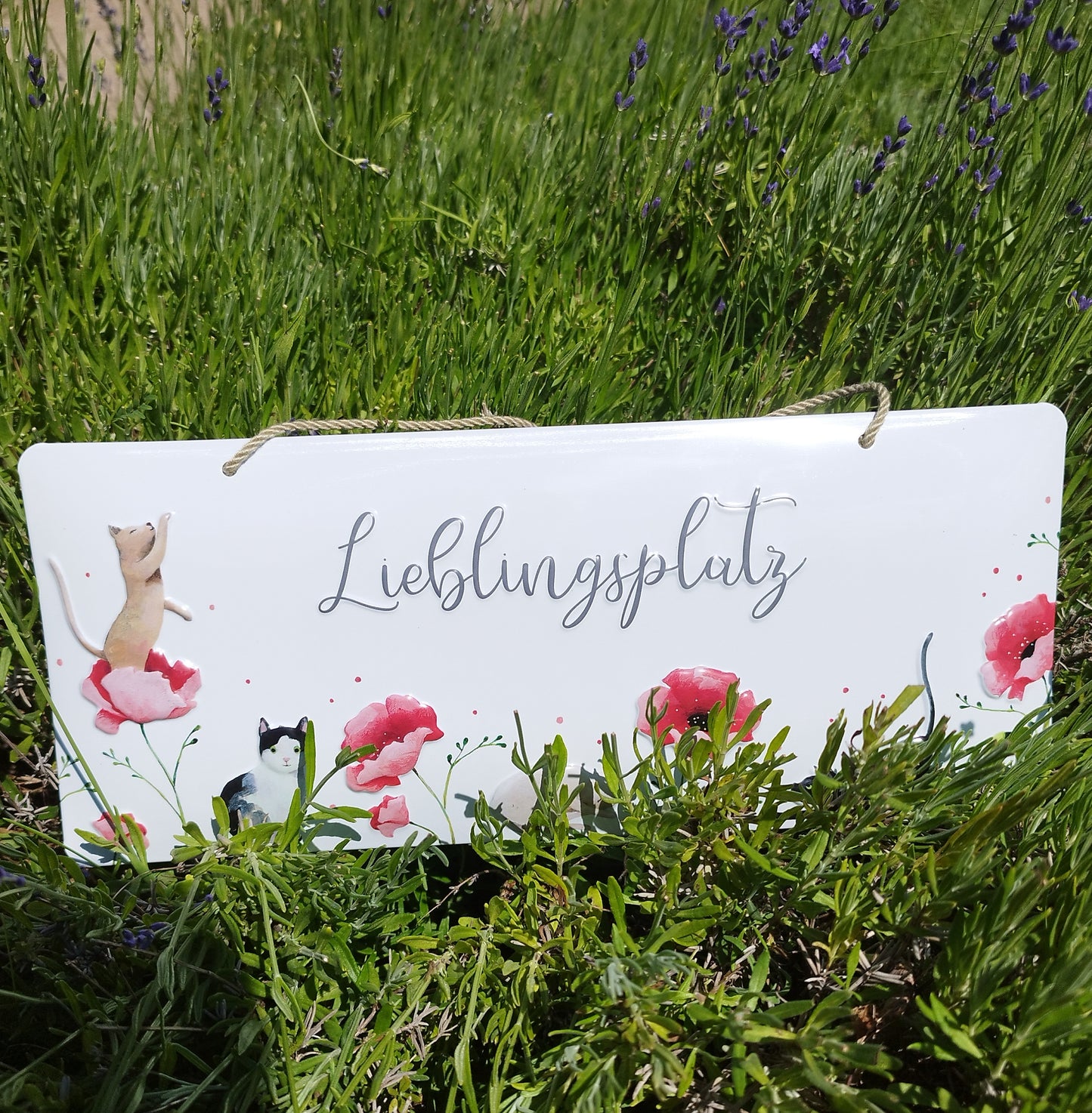 Blechschild "Lieblingsplatz"