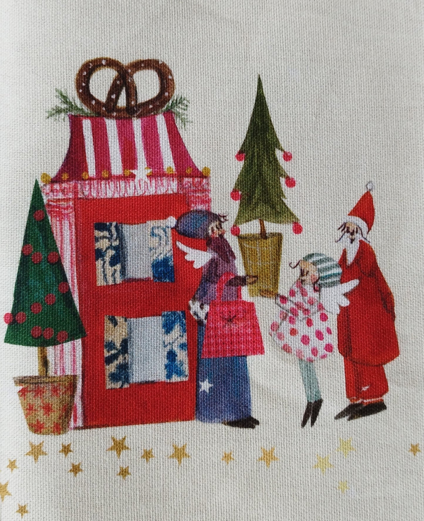 Tischläufer "Weihnachtshäuser"