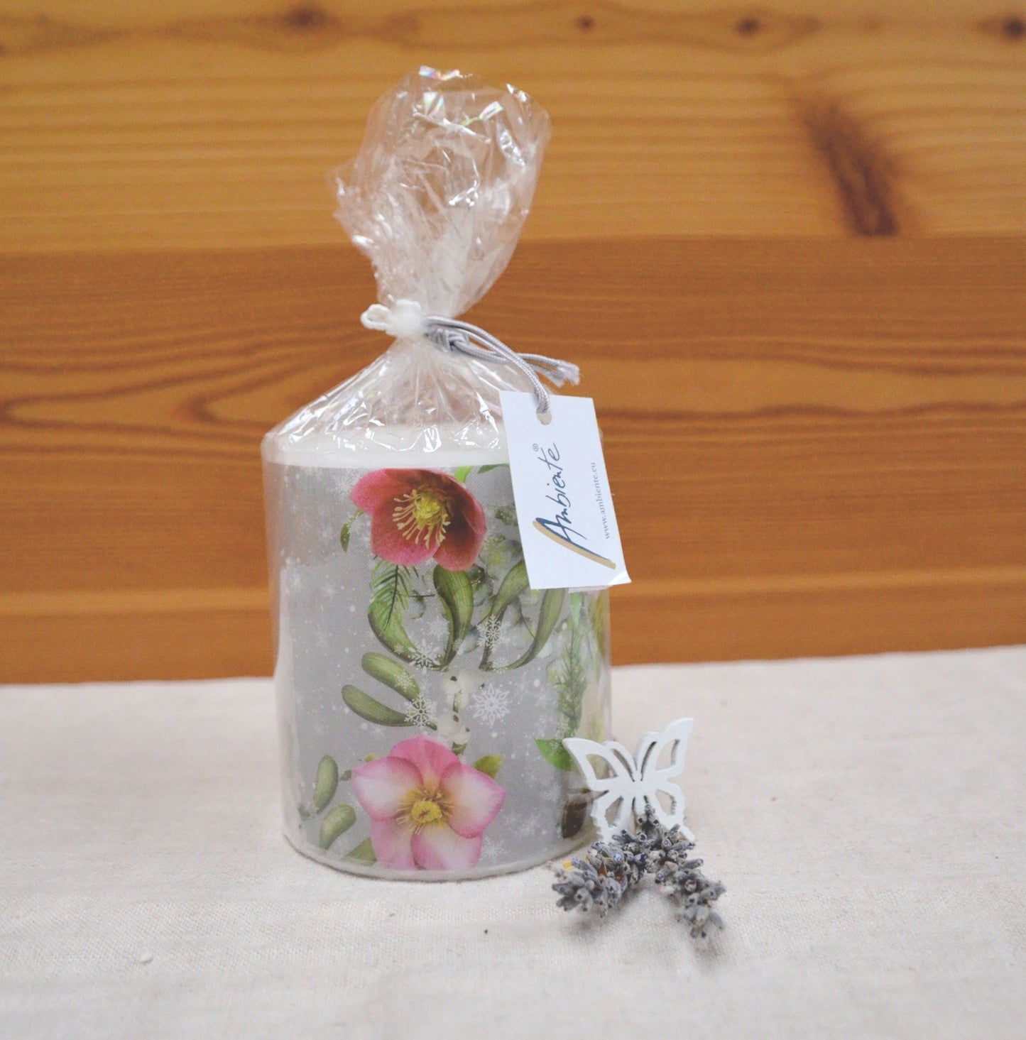 Tischkerze "Blumen"