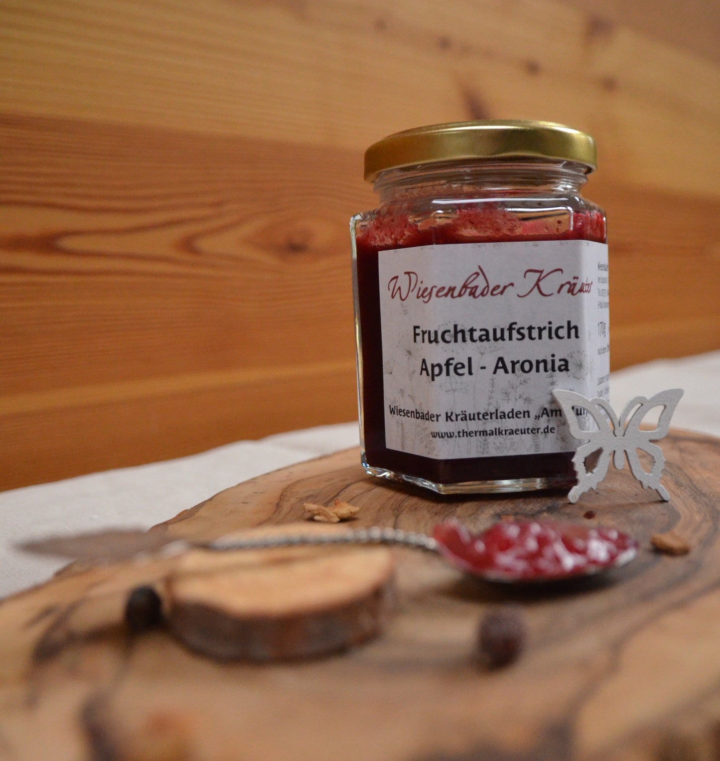 Aronia-Apfel Fruchtaufstrich