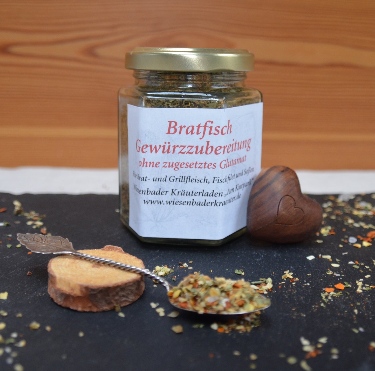 Bratfisch-Gewürzzubereitung ohne zugesetztes Glutamat