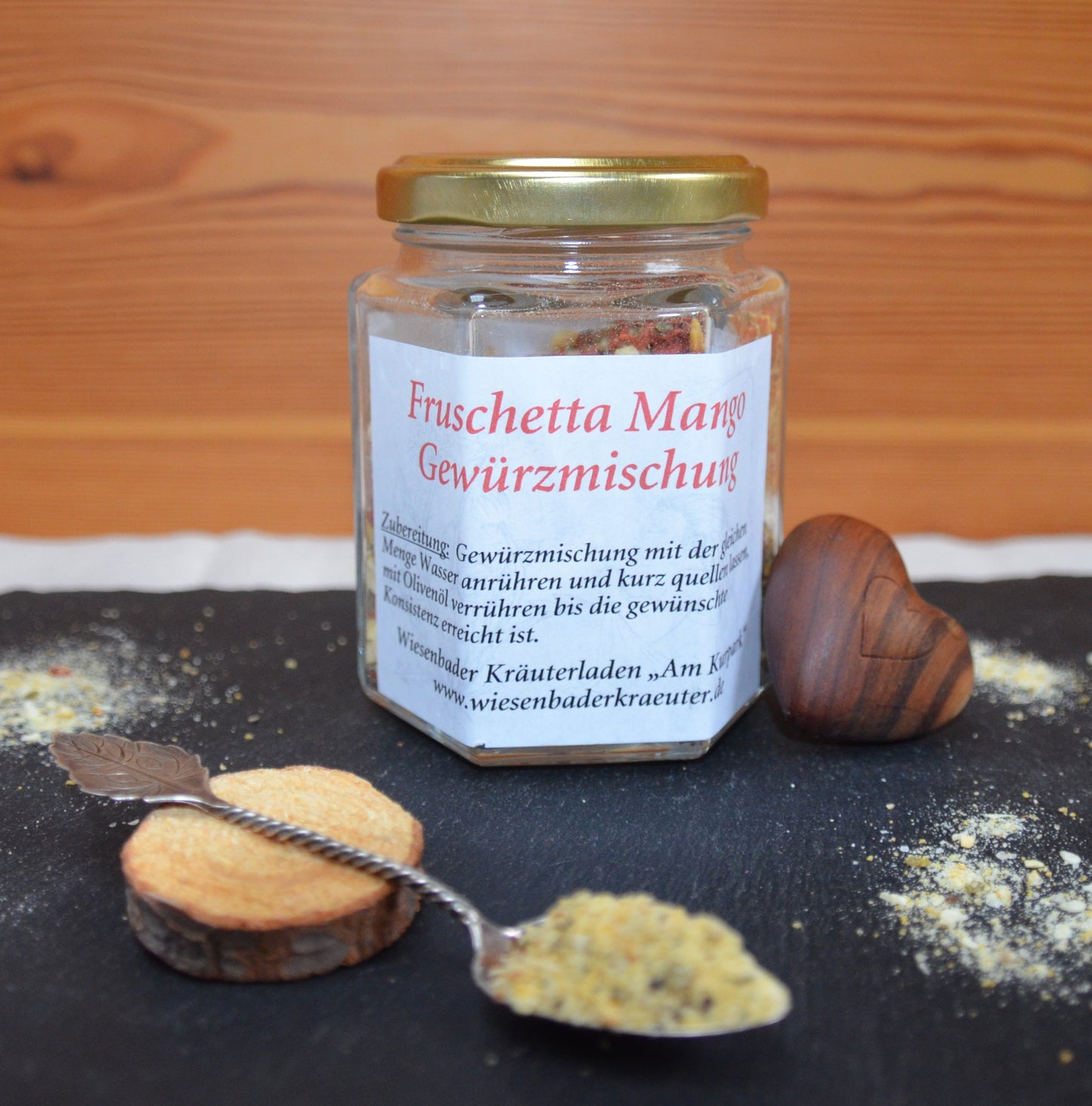 Fruschetta-Mango Gewürzzubereitung