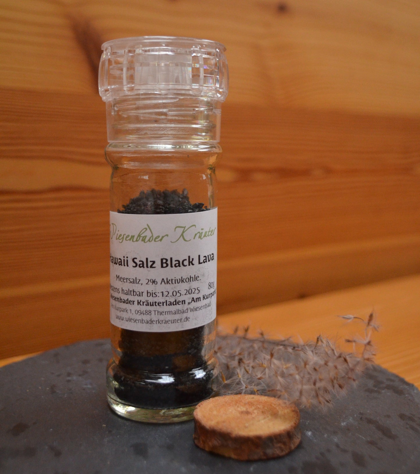 Schwarzes Hawaiisalz "Black Lava"