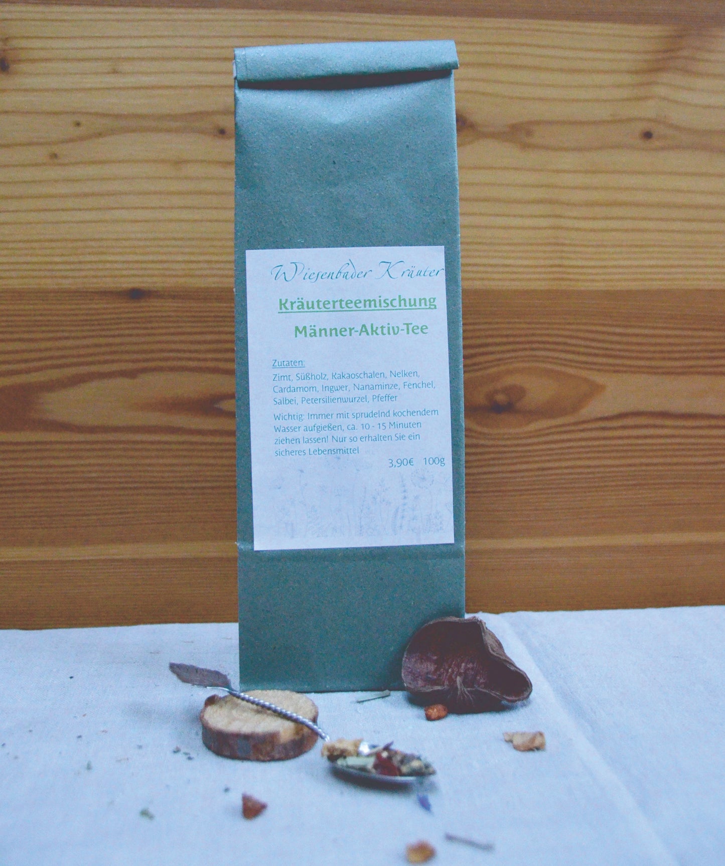 Kräuterteemischung "Männer-Aktiv-Tee"