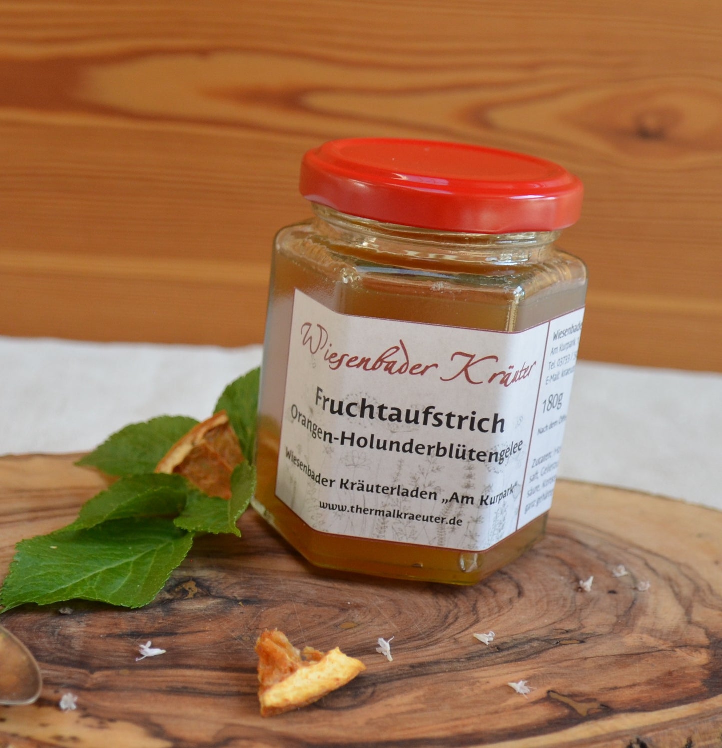 Orangen-Holunderblüten-Gelee