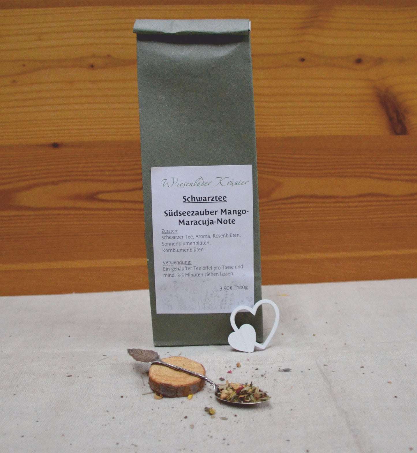 Schwarztee Südseezauber Mango-Maracuja-Note