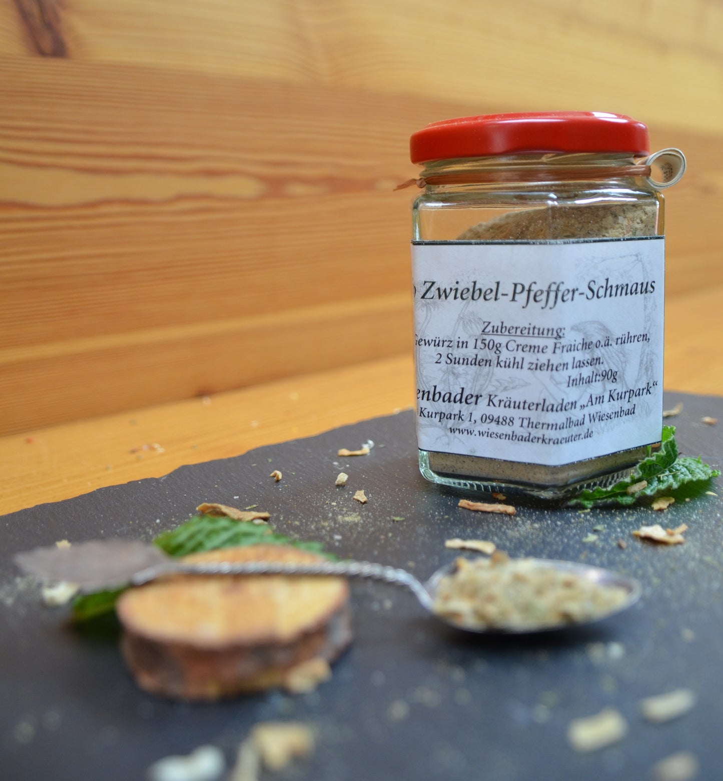 Dipp Zwiebel-Pfeffer-Schmaus Gewürzzubereitung ohne zugesetztes Glutamat