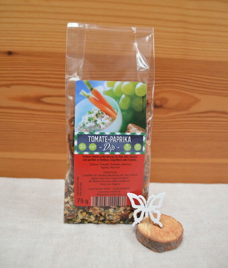 Tomaten-Paprika-Dip