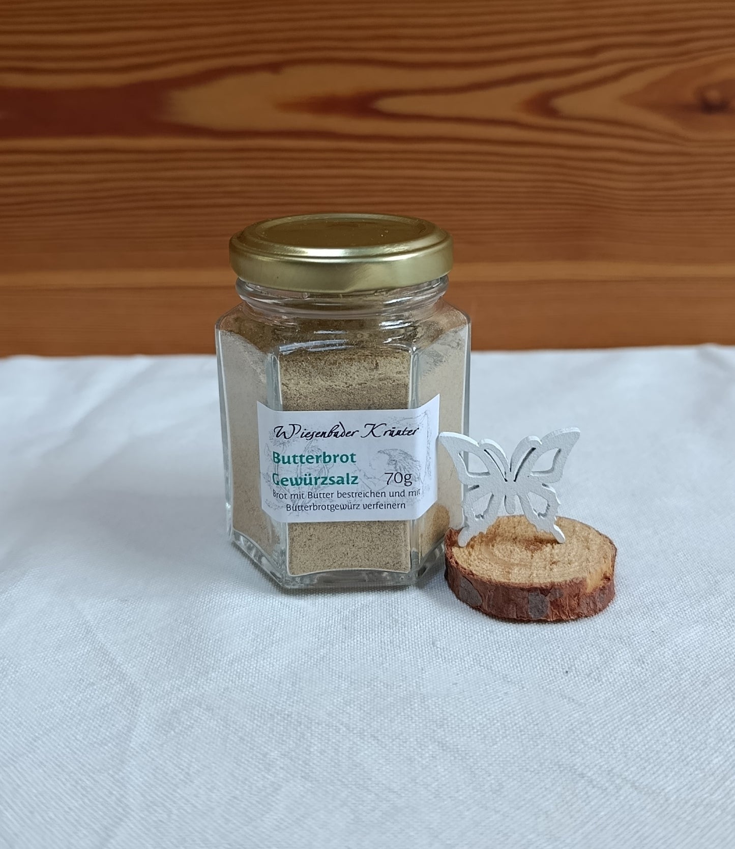 Butterbrot-Gewürzsalz ohne zugesetztes Glutamat