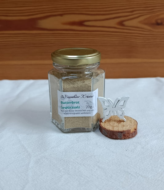Butterbrot-Gewürzsalz ohne zugesetztes Glutamat