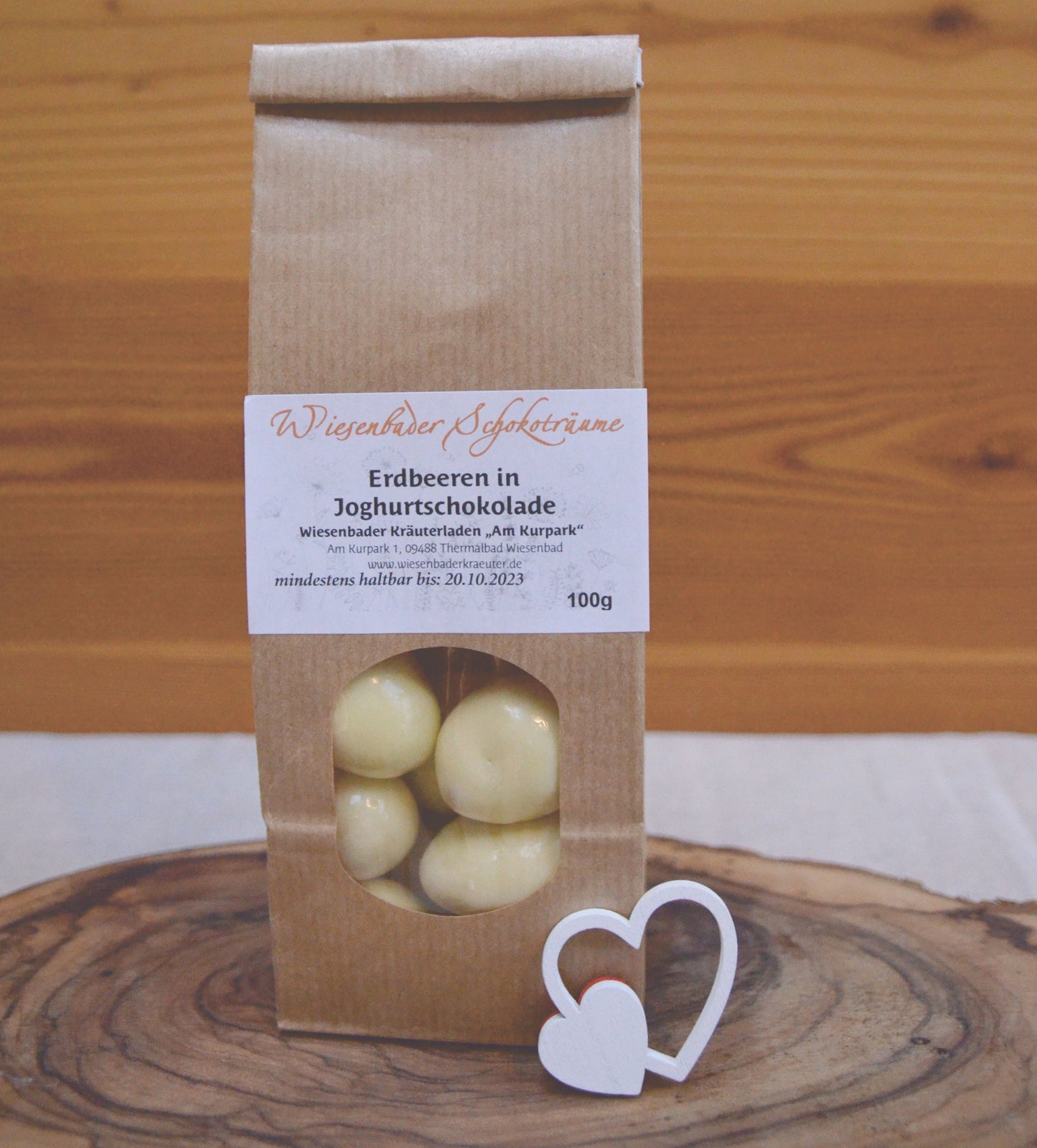 Erdbeeren in Joghurtschokolade