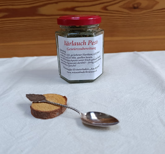Bärlauchpesto Gewürzzubereitung
