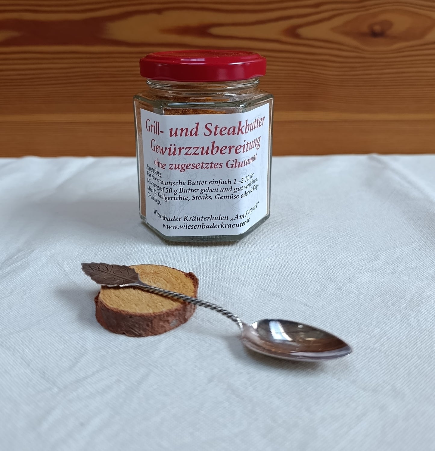 Grill- und Steakbutter Gewürzzubereitung ohne zugesetztes Glutamat