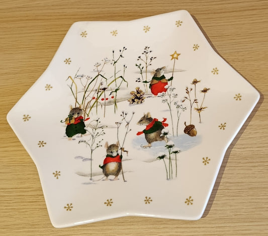Gebäckteller „Wintermäuse“