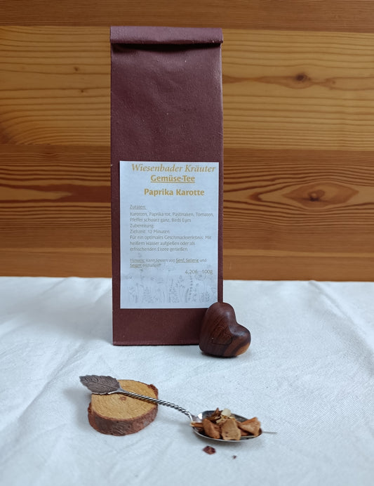 Gemüsetee "Paprika Karotte"