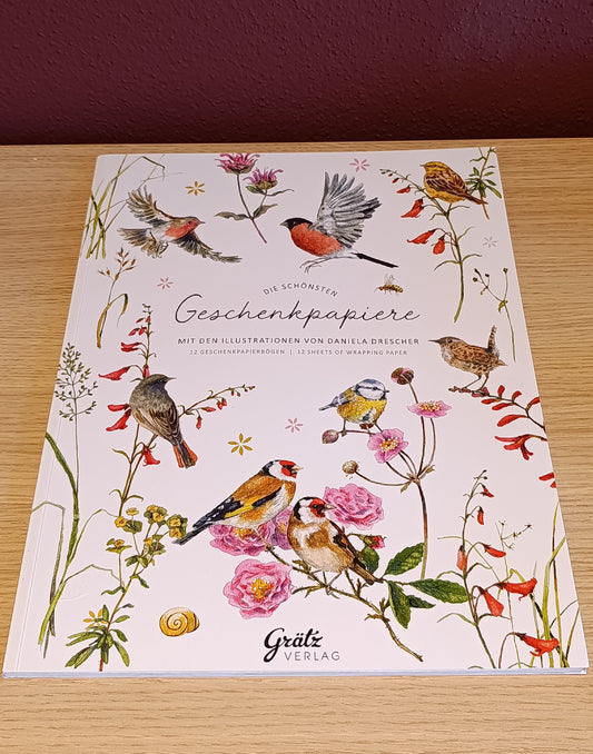 Geschenkpapier-Buch
