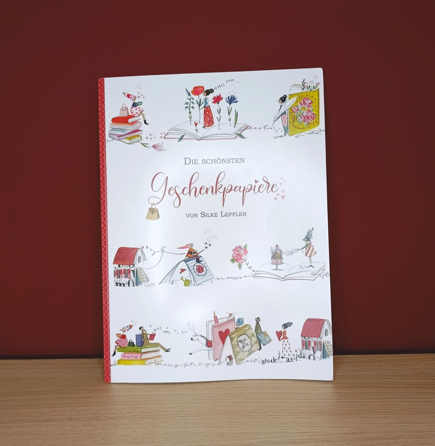Geschenkpapier-Buch