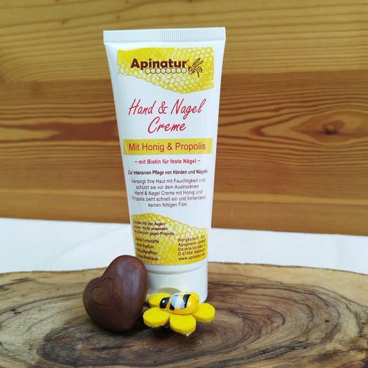 Hand & Nagelcreme mit Honig & Propolis