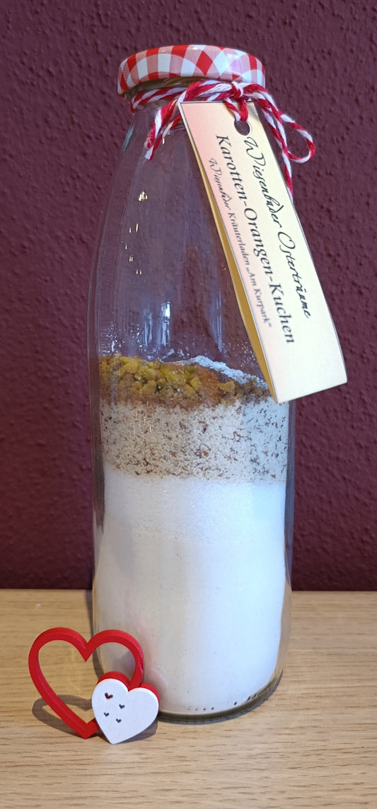 Wiesenbader Osterträume – Karotten-Orangenkuchen Backmischung