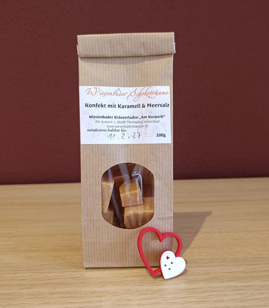 Konfekt mit Karamell& Meersalz