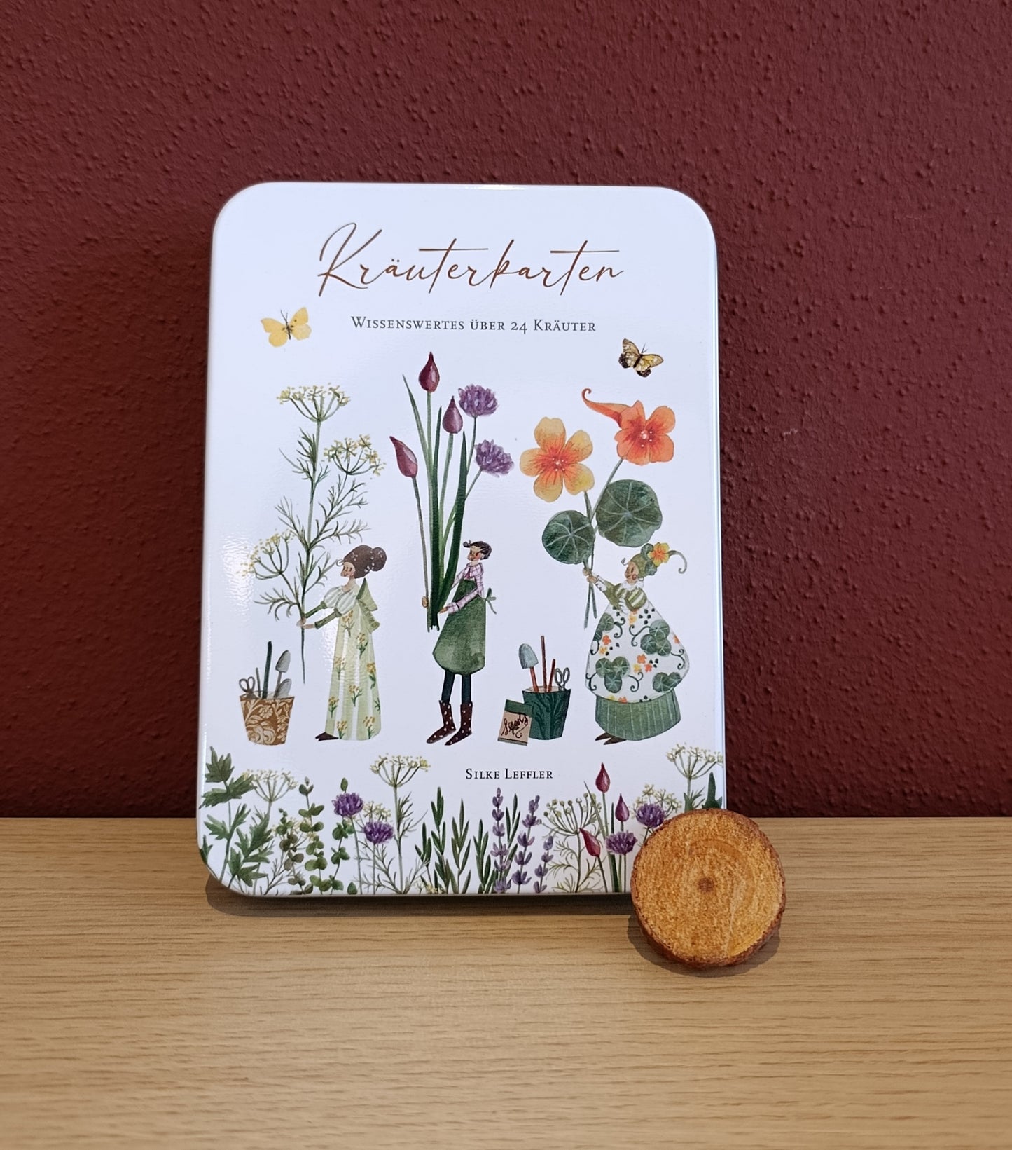 Kräutergarten – Kartenset „24 Kräuter aus der Natur“