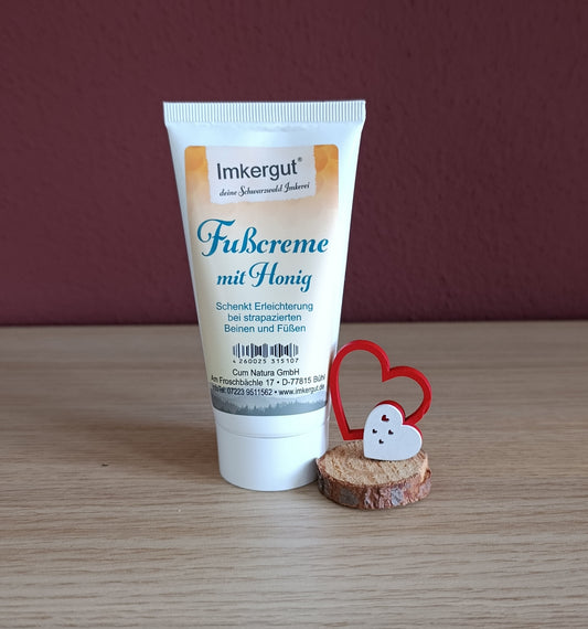 Fußcreme mit Honig