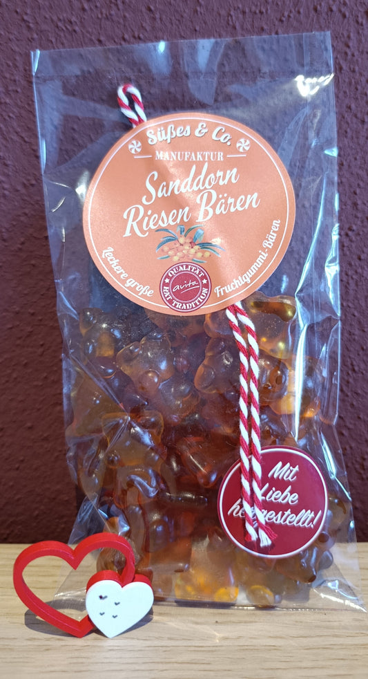 Sanddorn Riesen-Bären – extra groß & fruchtig