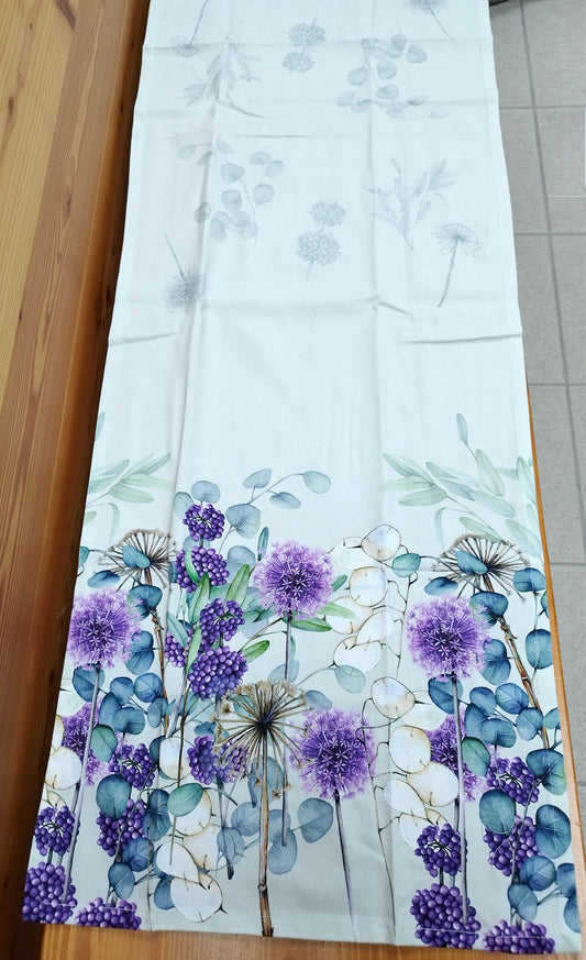 Tischläufer "Lila Allium"