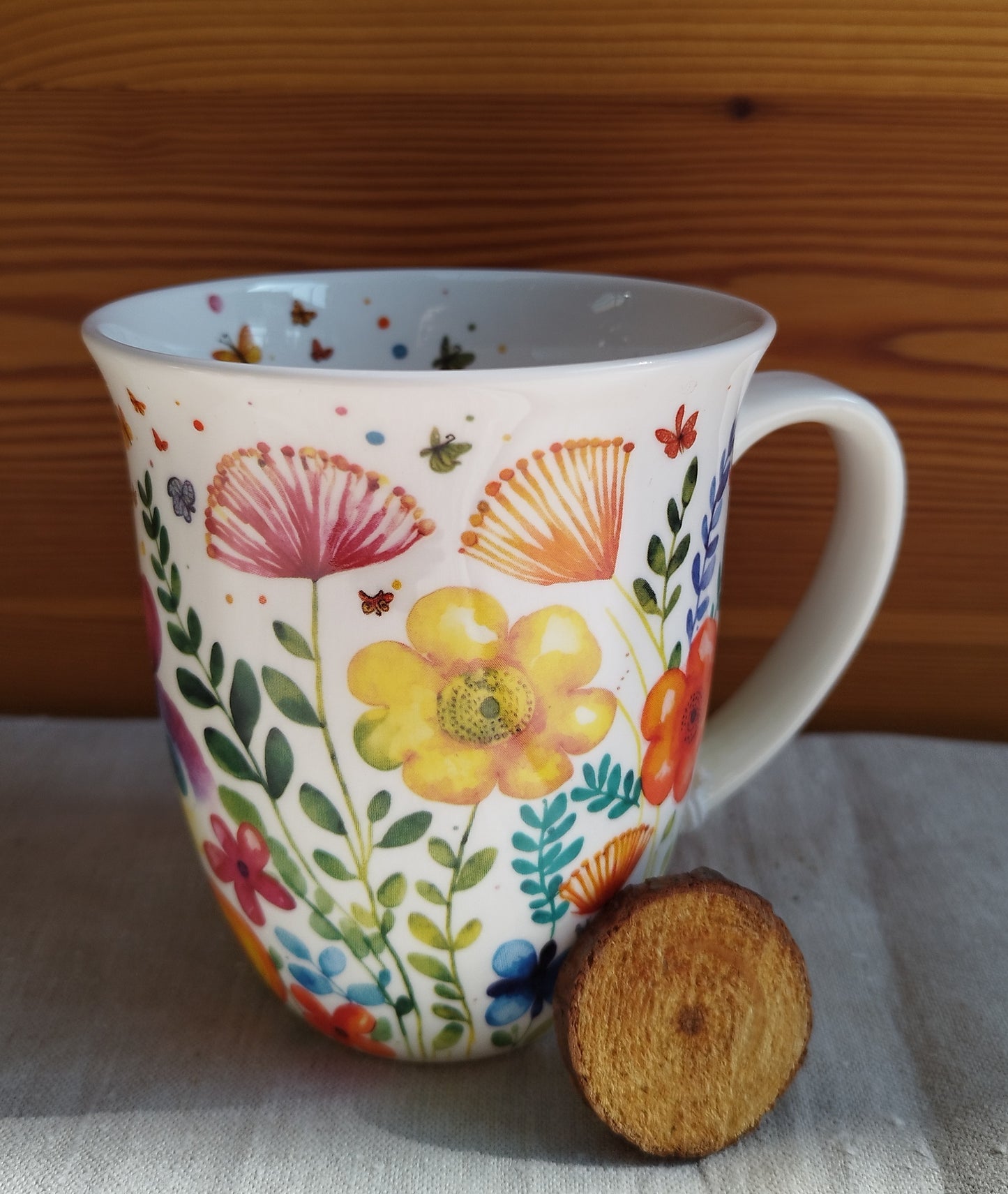 Tasse "Bunte Blumen"