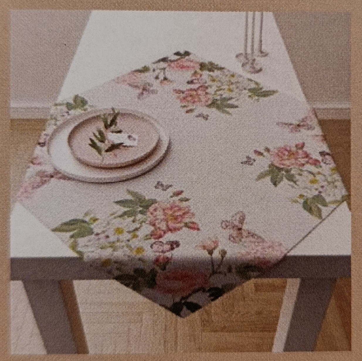 Tischdecke „Rosentraum Rosé“