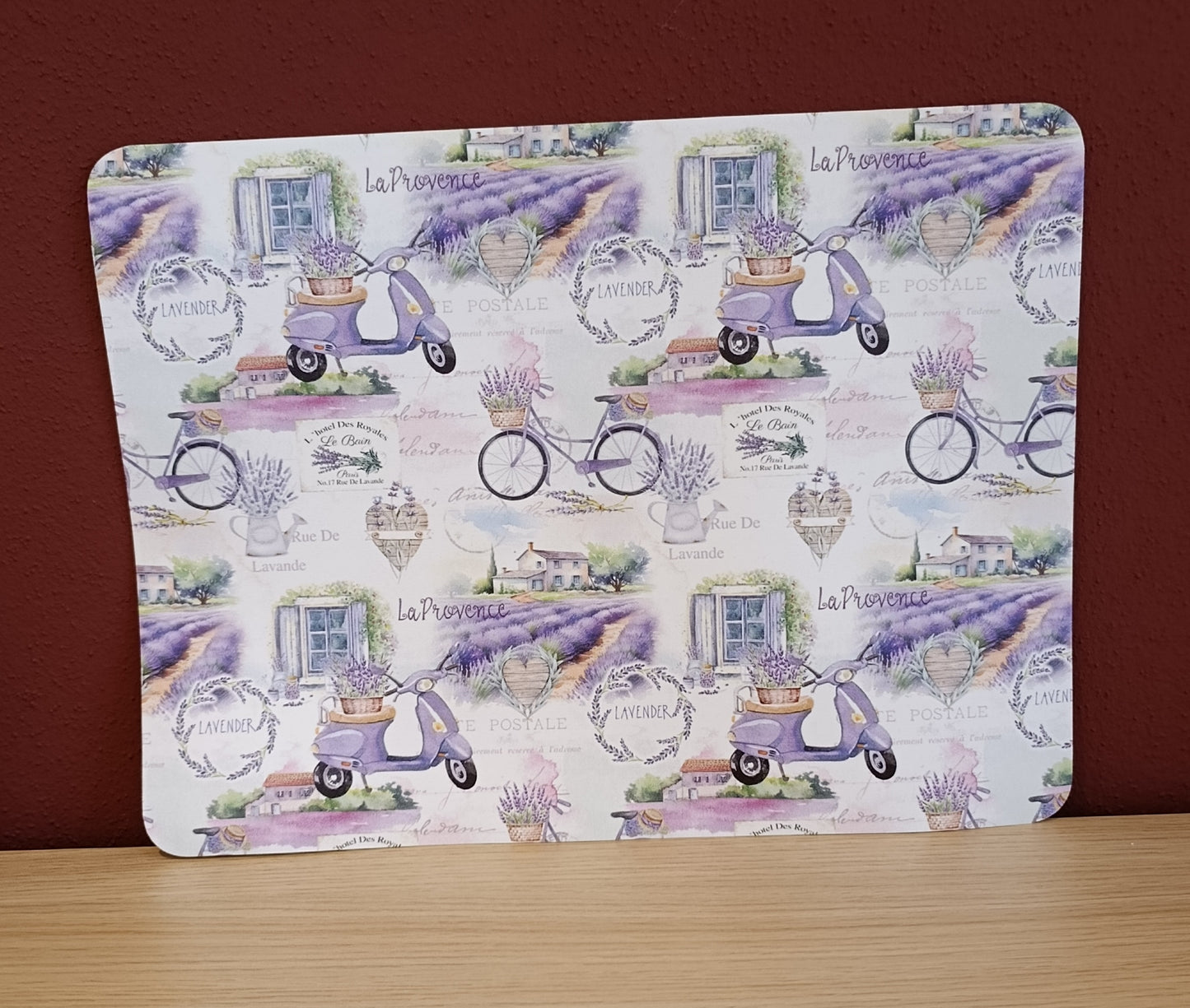 Abwischbares Platzdeckchen „Lavendel Provence“